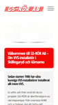 Mobile Screenshot of gsror.se